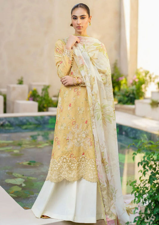 Bareeze Luxury Embroidered 3-Piece Suit – Summer Collection 2025 ✨